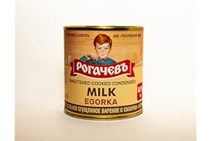 TERRA WIRELESS Sweetened Boiled Rogachev Condensed Milk EGORKA, 8.5% fat, condensed milk Belarus, Dulce de Leche (Рогачев, вареное рогачевское сгущенное молоко, Рогачёв, варёная сгущенка)