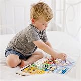 Melissa & Doug Wooden Latches Board | Developmental Toy for 3+ | Motor Skills view 7