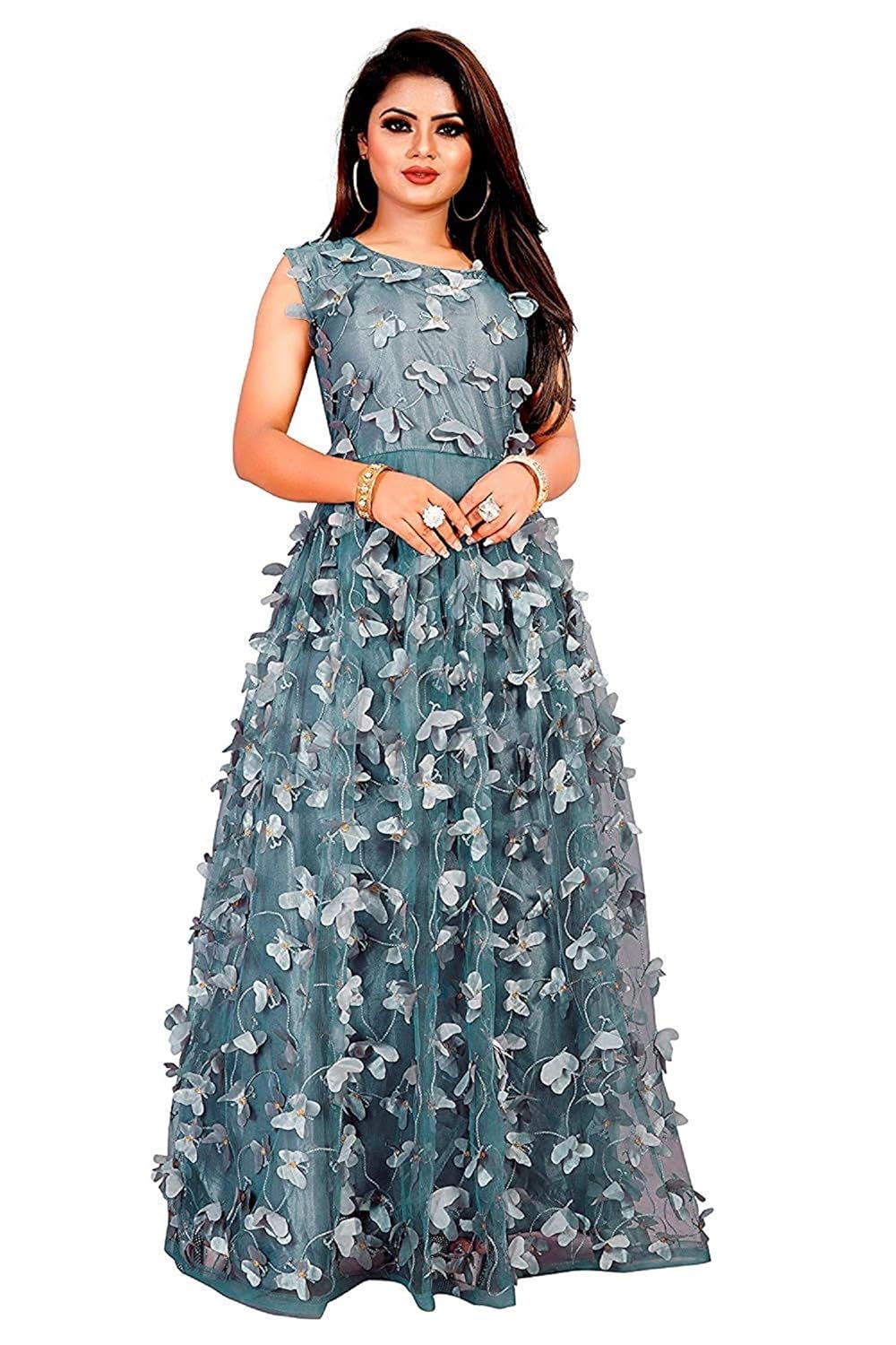 Net butterfly gown Clearance