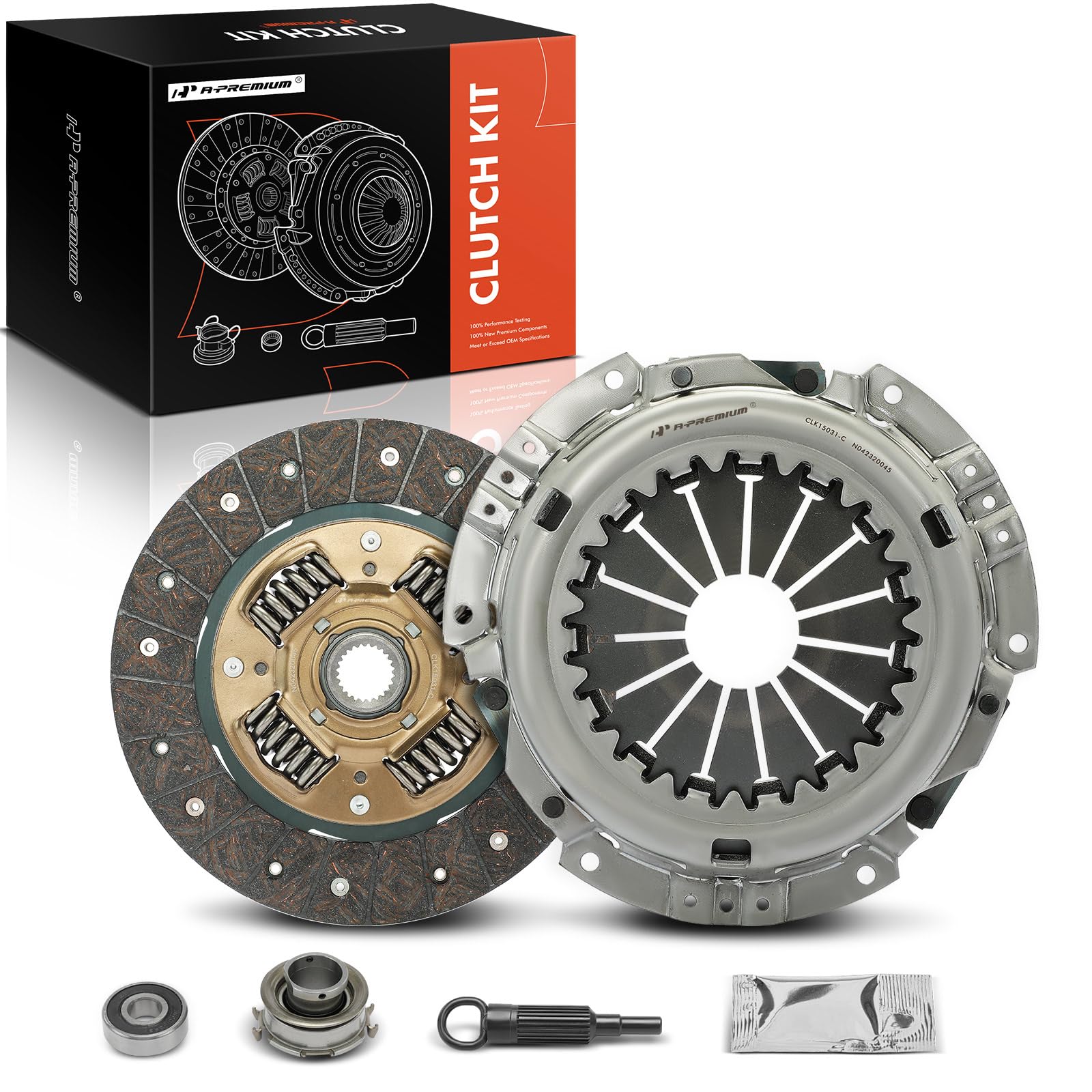 Photo 1 of A-Premium Transmission Clutch Kit Set Compatible with Subaru Outback 2000-2009, Forester 1999-2013, Impreza 1999-2016, Legacy 2000-2009, XV Crosstrek 2013-2015, Baja 2003-2006, 2.0L 2.5L