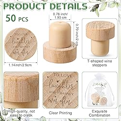 Barydat 50 Sets Wedding Favors for Guests Bulk