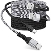Android Auto USB C Cable for Car, 3ft/2Pack USB A to USB C Charger Cable | 3.1A Fast Charge&amp;Data Transfer, USB A to C for CarPlay/Android Auto, Car Charger Cord for Samsung S26 S25, iPhone 18/17/16
