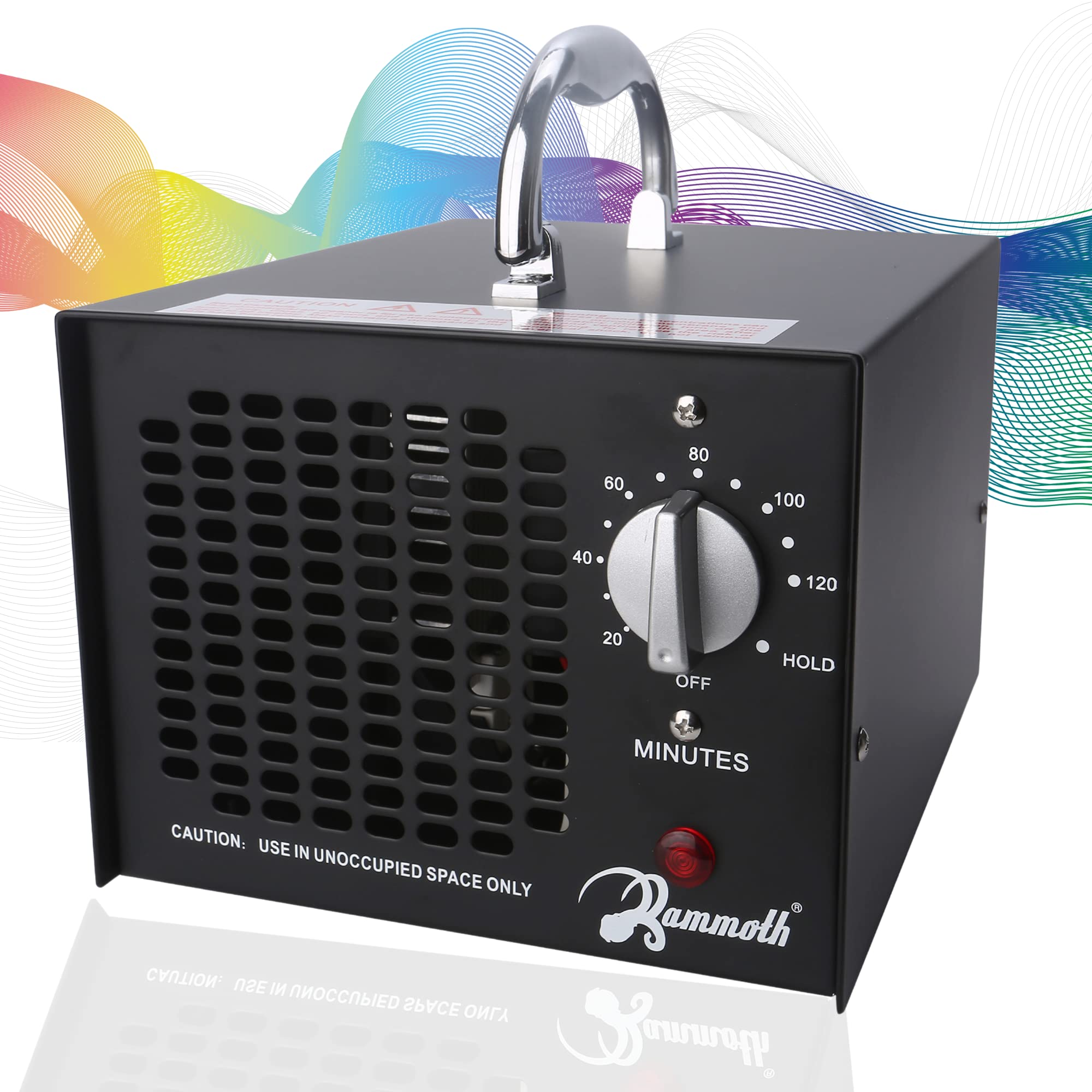 70W 45,000 mg/h Alpine Air Purifier Ozone Generator - Ozone Odor Eliminator, Ozone Machine & Skunk Odor Remover For House, Ozone Air Purifier, Commercial Ozone Generator For Car, Office, & Rooms