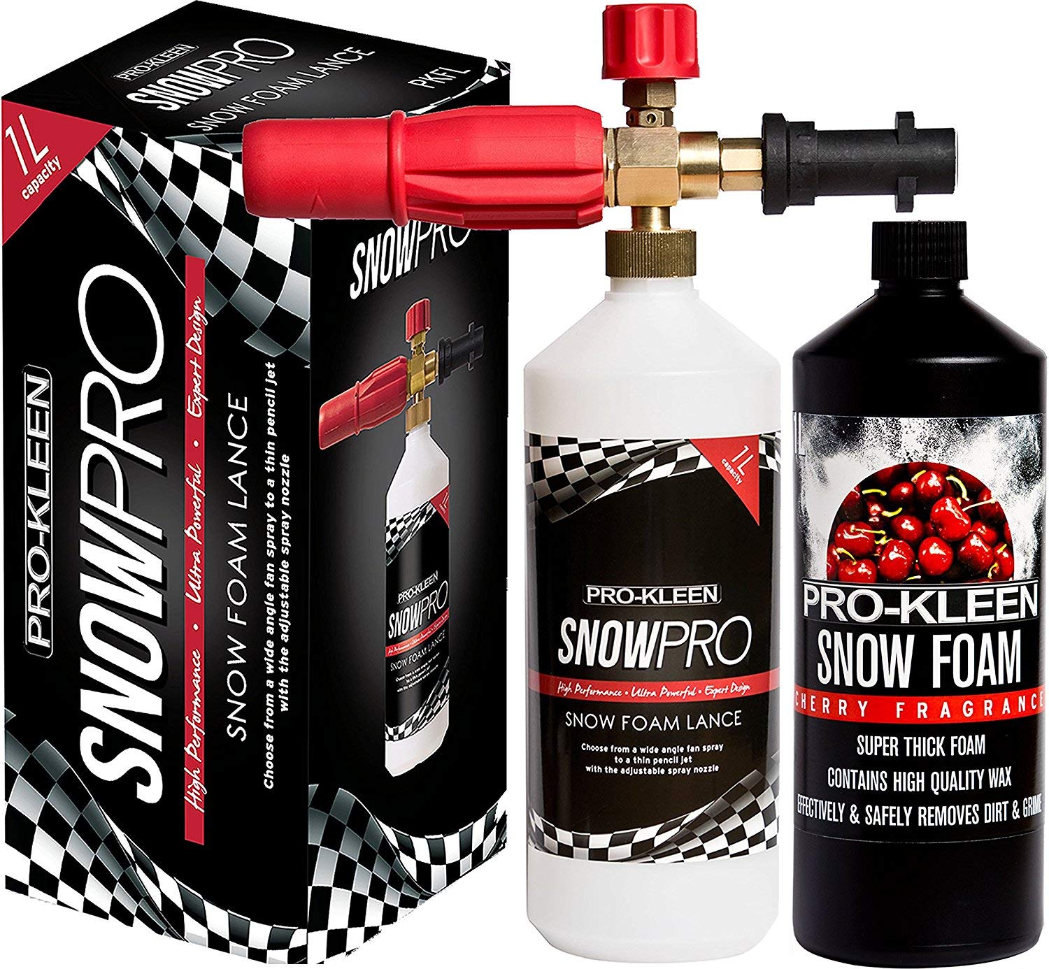 Pro-Kleen Snow Foam pH Neutral Lance For Use With Karcher K Series Pressure Washers