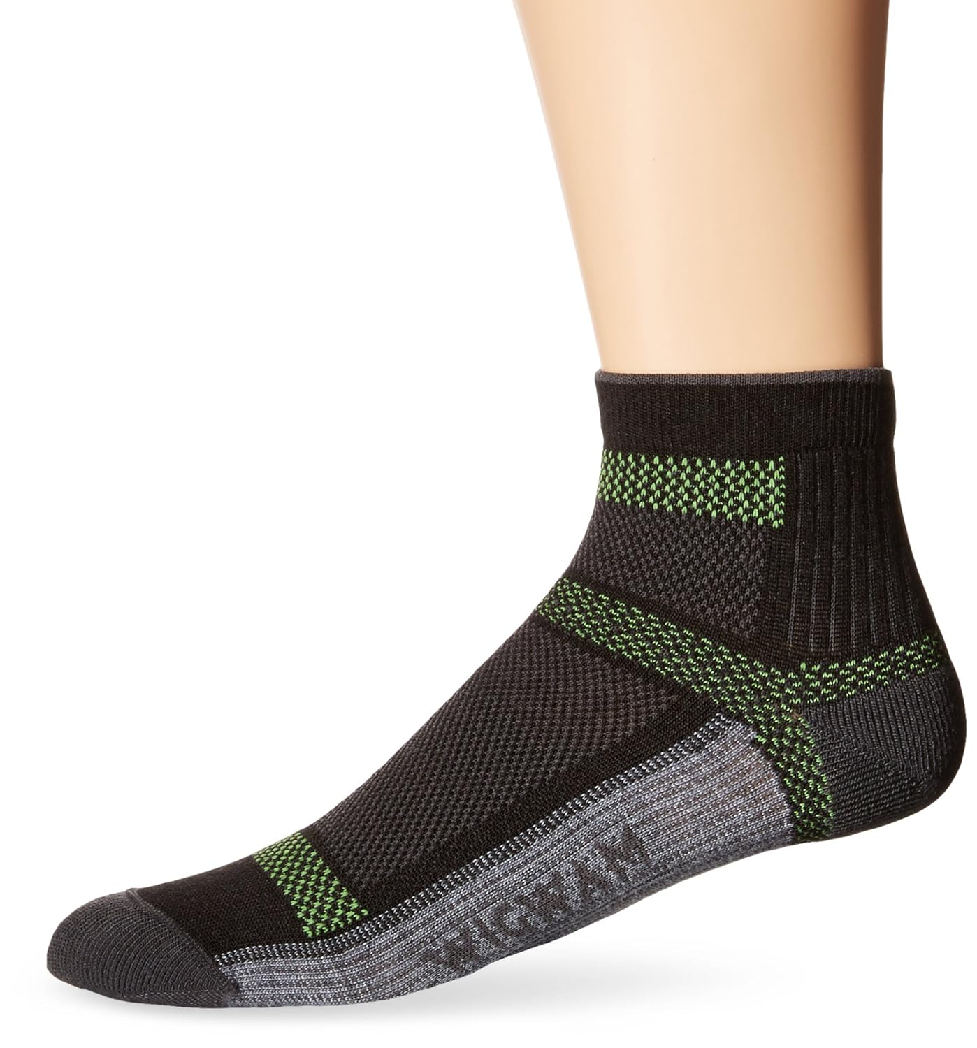 Wigwam Men's Ultra CoolLite Ultimax UltraLightweight Quarter Sock