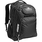 OGIO 411069-BLACK Business Excelsior 17" Laptop Backpack/Rucksack, Black/Silver