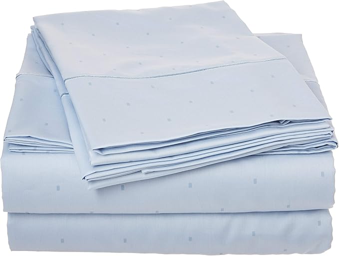 Charisma 310 Thread Count Classic Dot Cotton Sateen Queen