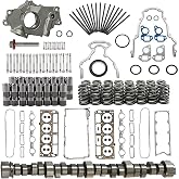 5.3L Stage2 Camshaft Lifter Kit For GM Chevy LS1 4.8 5.7 6.0 6.2 1999-2007 | Head Gasket Set Oil Pump For LS6 V-8 5.7L LS1 V-8 5.7L LS2 V-8 6.0L Trucks/SUVs 4.8L V-8 VIN-V,C,A 5.3L V-8 VIN-T,Z,B