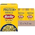 BARILLA Protein+ (Plus) Farfalle Pasta, 14.5 Ounce (Pack of 12) - plant based pasta - Made from Lentils, Chickpeas & Peas - Non-GMO, Kosher Certified and Vegan