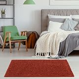 THE RUGS Living Room Shaggy Rug 80x150 cm Terra Soft Durable 100% Polypropylene view 3