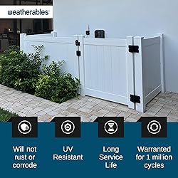 Weatherables Keystone Black Zinc Diecast Metal