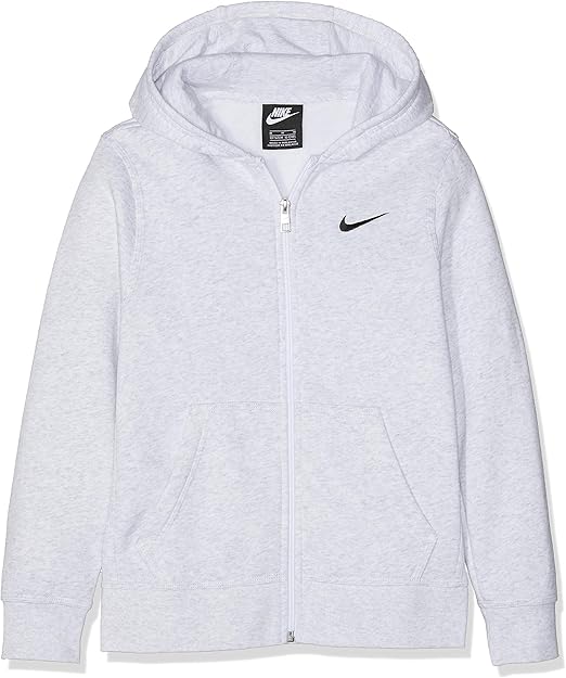 felpa nike bambino grigio
