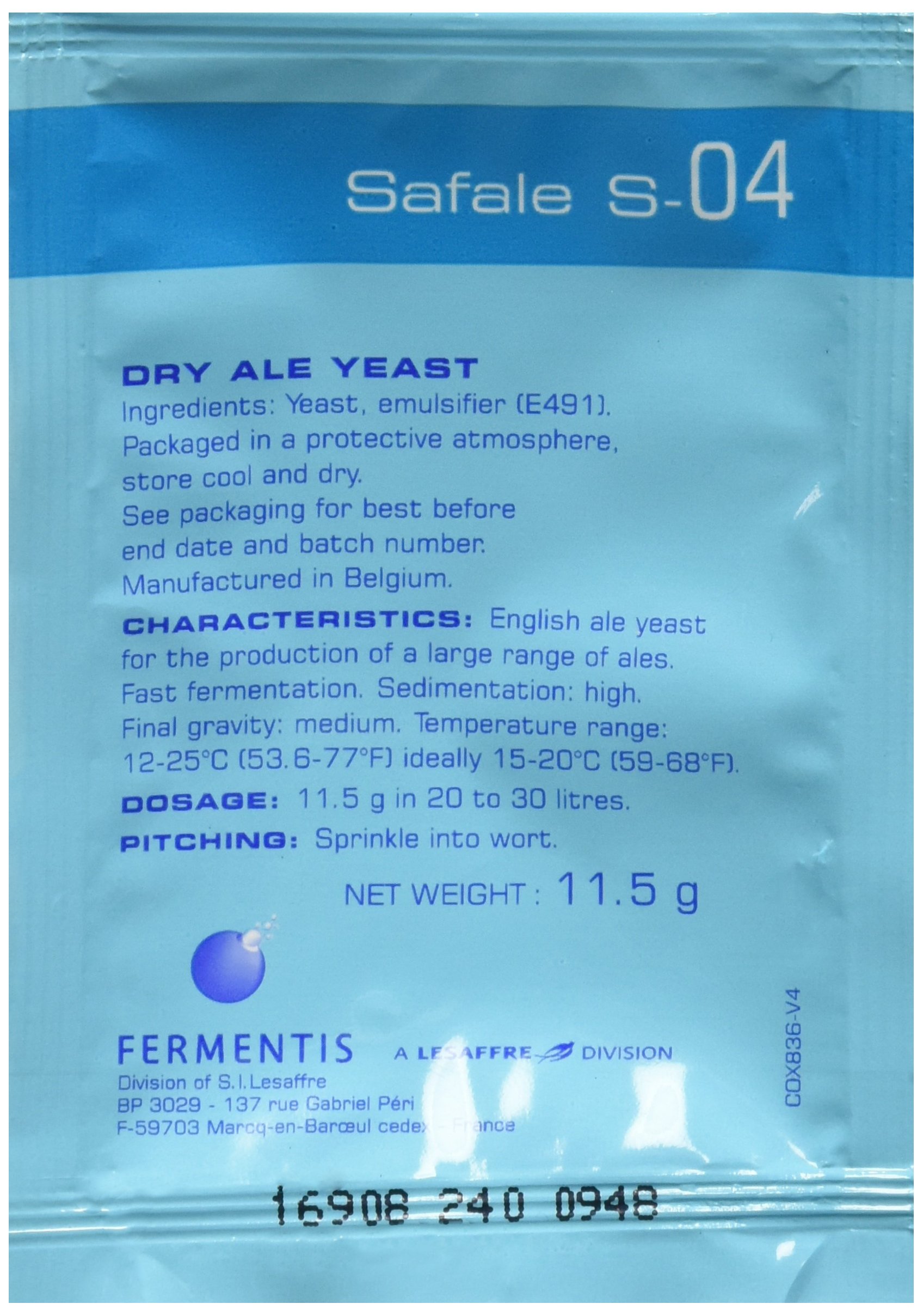 Safale S-04 (3 ct.11.5 g Packs) | eBay