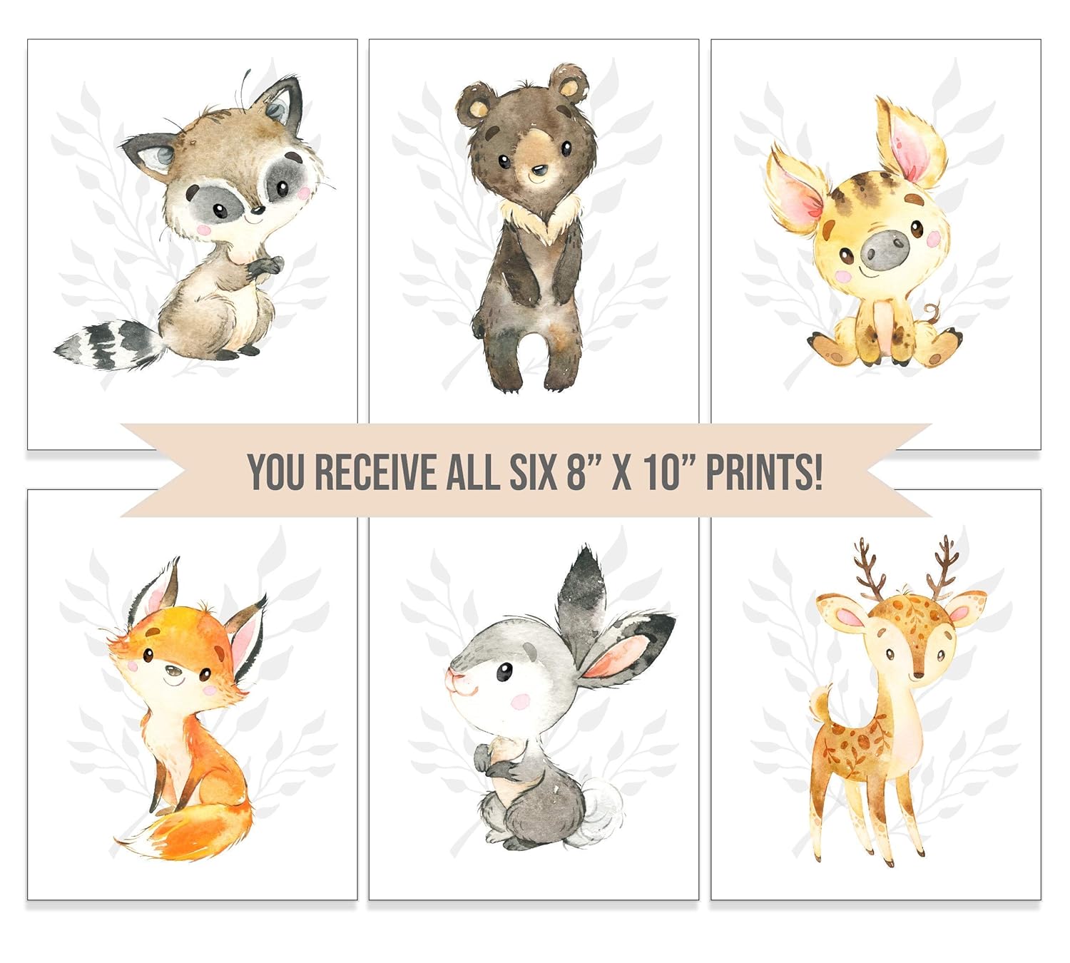 forest animal nursery decor