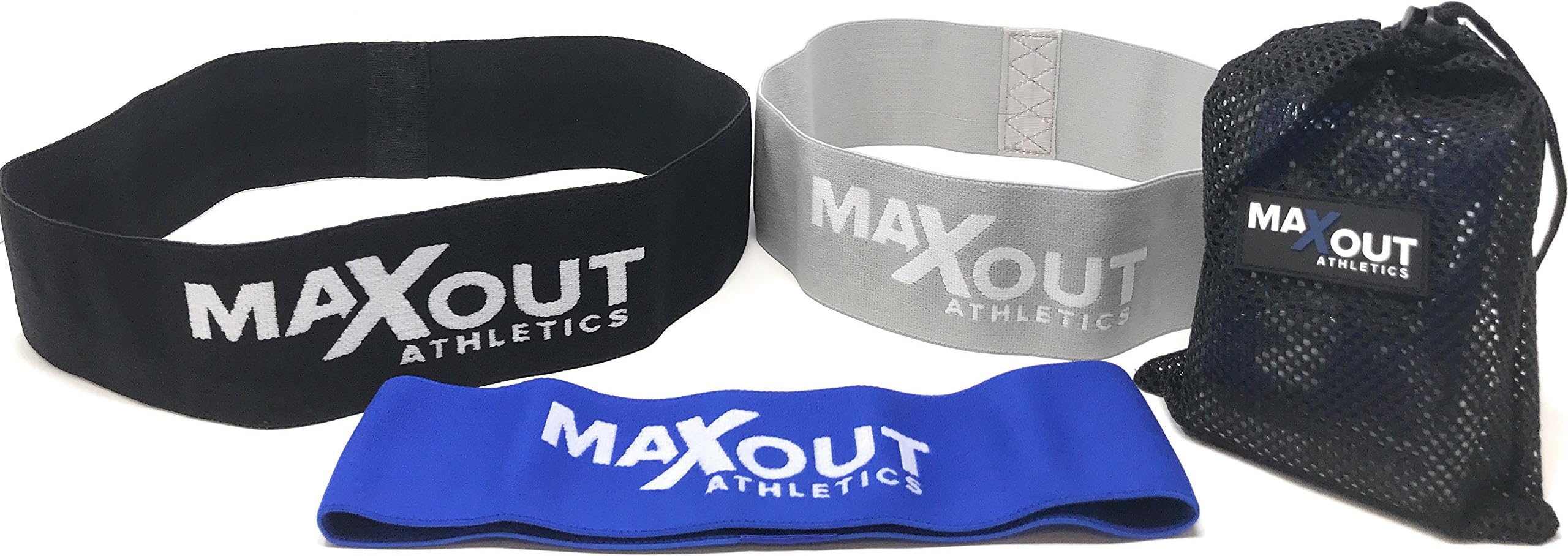 New! Booty Bands - Best Workout Bands for Legs and Butt - Great for Hip Abduction Exercises Strengthen Hips & Glutes - Hip Bands - Set of 3