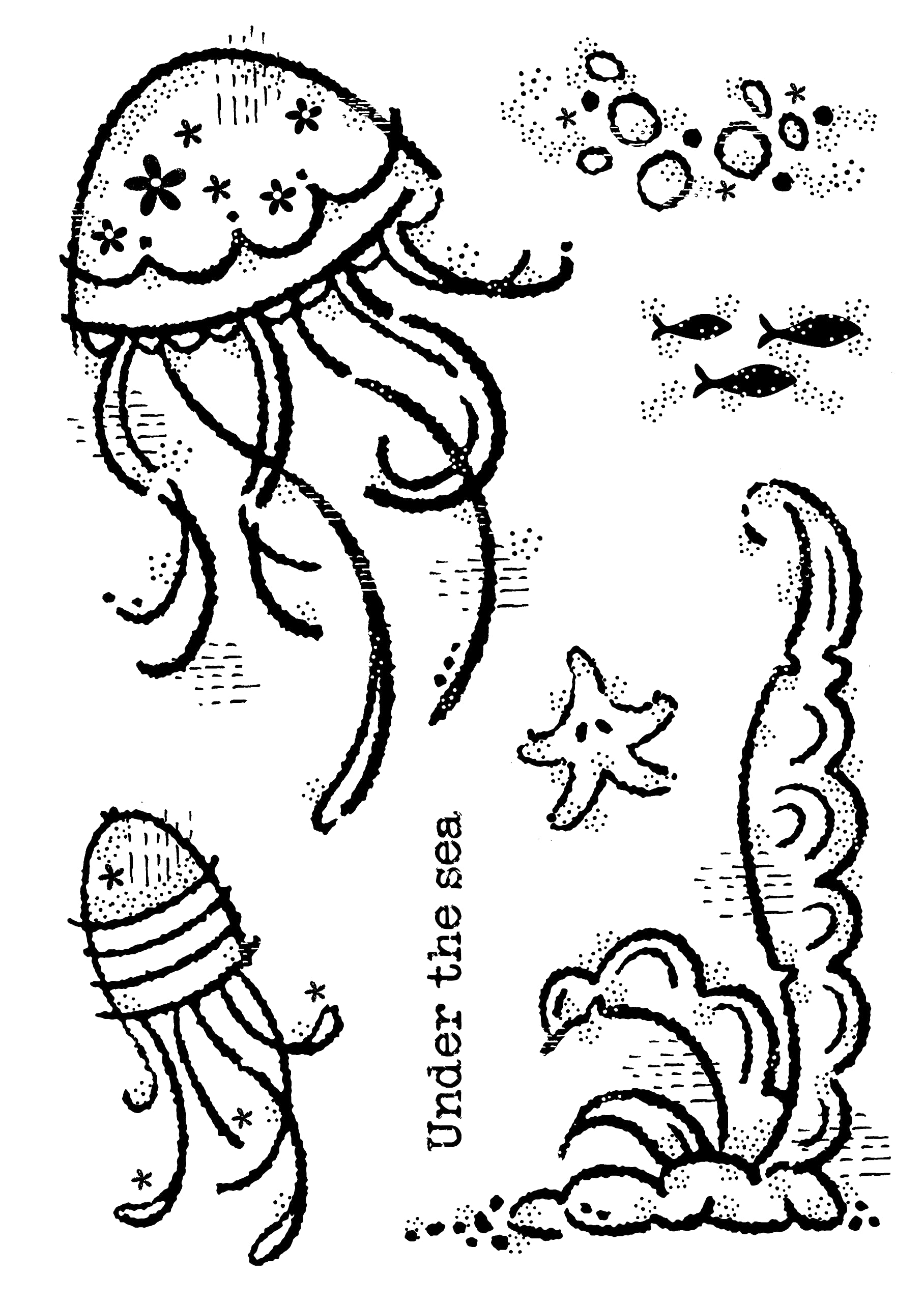 Francoise Collection - Under The Sea - Clear Stamp Set