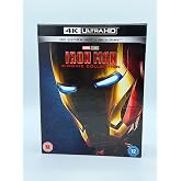 Iron Man: Trilogy (3-Movie Complete Collection, 6-Disc Box set) [4K UHD + Blu-ray] [Region Free]