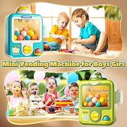 Skirfy Claw Machine for Kids,Dinosaur Mini Vending