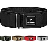 Quick Locking Weight Lifting Belt - Adjustable Lifting Belt for Powerlifting, Squat, Deadlift and Back Support, 4 inch Gym Belt for Men and Women