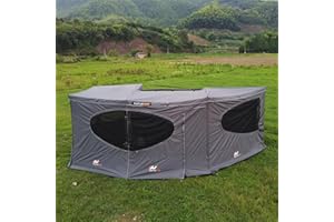 BAMACAR Naturnest Awning House Tent for Awning Driver Side, Not Include Awning, Only Awning House, Overland 270 Degree Awning House
