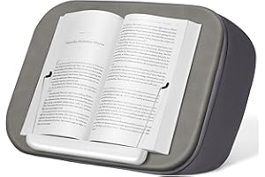 InnoGear Lap Beanbag Pillow Stands Book Holder, Hands-Free Tablets Mount Holder Cozy for Reading in Bed Desktop Accessories for iPad Kindle Books E-Reader