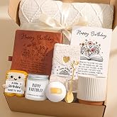 Birthday Gifts for Women Happy Birthday Gifts Ideas for Her Unique Gift Box Cute Bday Presents Basket for Woman Funny Gift Set for Mom Sister Best Friend Female Daughter Adult Girlfriend Wife Coworker