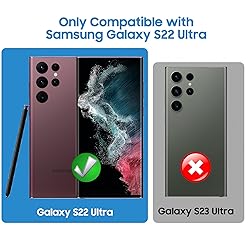 MAKAVO Matte for Samsung Galaxy S22 Ultra