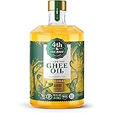 Original High Heat Cooking Oil by 4th & Heart | Blend of Grass-fed Ghee, Avocado, and Grapeseed Oils | Non-GMO Verified | Ket