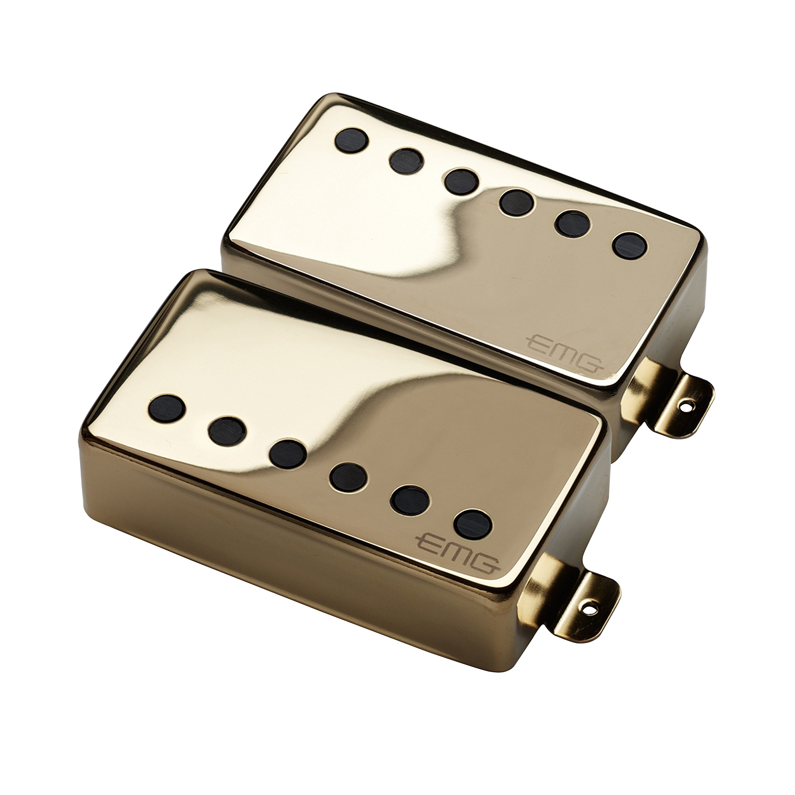 EMG 5040.00 57/66 Active Guitar Humbucker Pickup Set, Gold — image 1