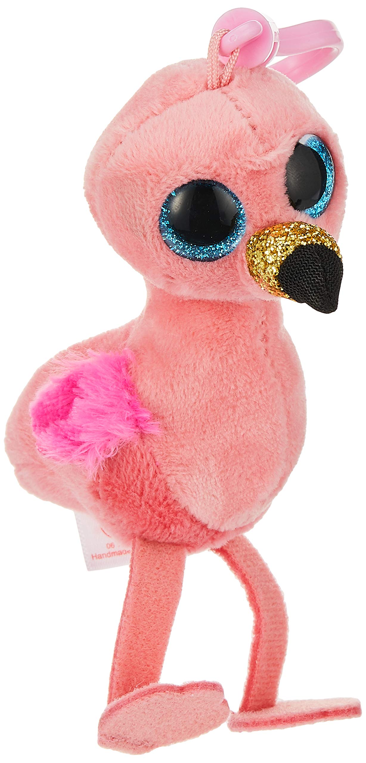 TY Gilda Flamingo - Boo Key Clip