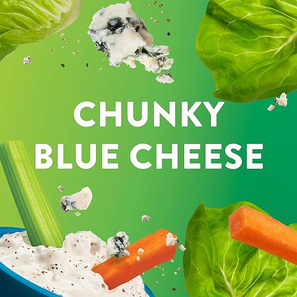 WISH-BONE CHUNKY BLUE CHEESE SALAD DRESSING, 8 FL OZ