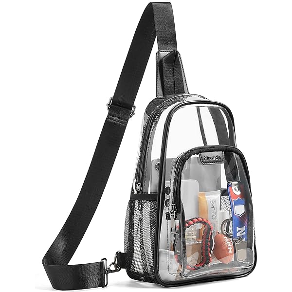 HULISEN Clear Stadium Bag - Transparent Crossbody Purse For Concerts & Events - View #13
