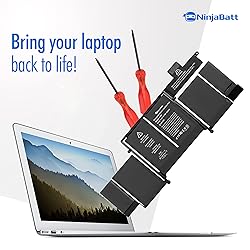 NinjaBatt Battery A1502 A1582 for Apple MacBook Pro