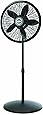 Lasko 1827 Adjustable Elegance and Performance Pedestal Fan, 18-Inch, Black
