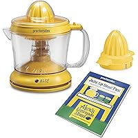 Proctor Silex Alex's Lemonade Stand Citrus Juicer Machine and Squeezer (66331), 34 Oz, Yellow
