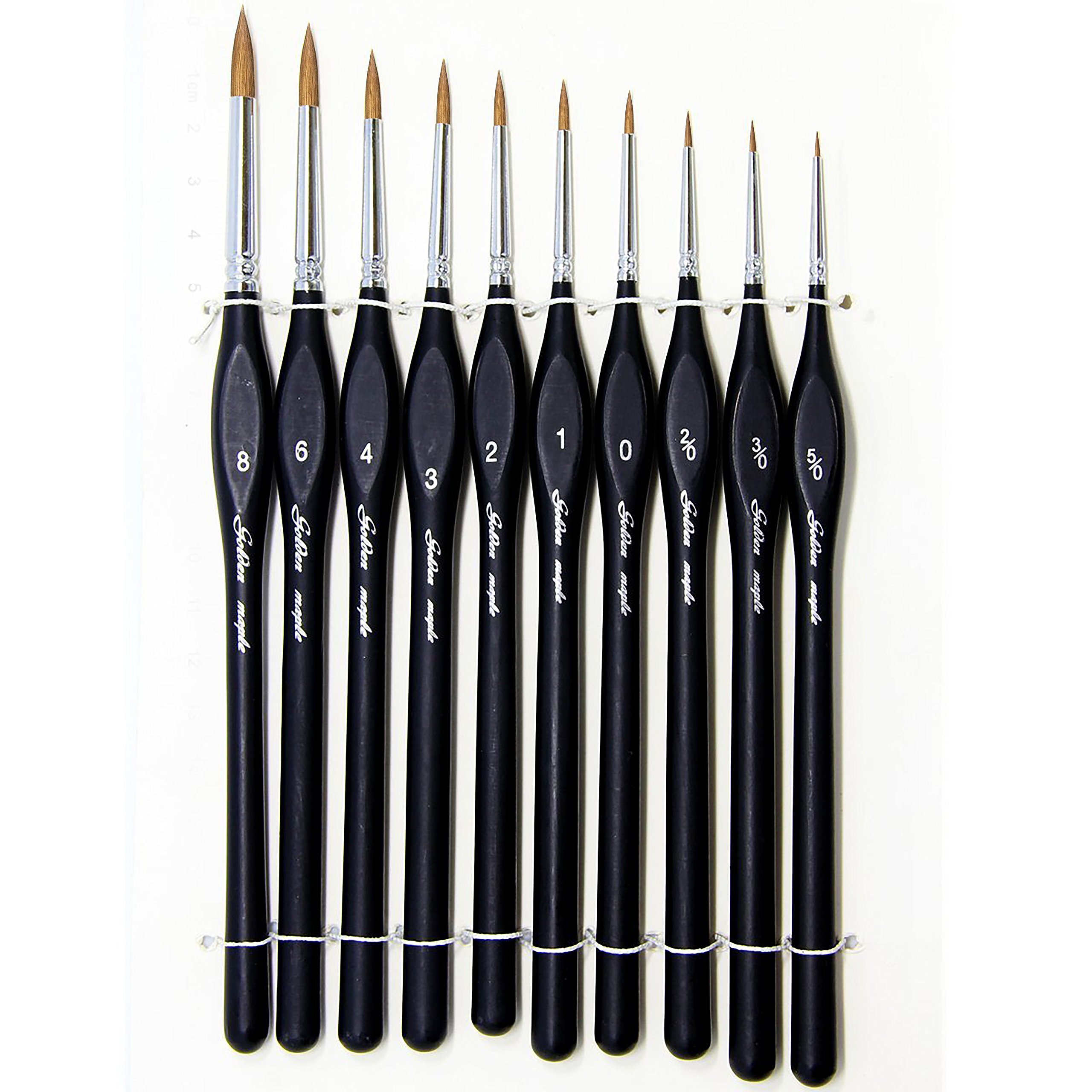Fuumuui Miniature Fine Detail Art Paint Brush Set for modeling and