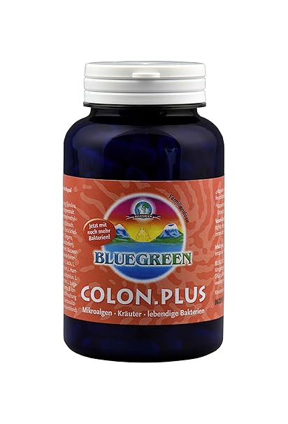 BLUEGREEN COLON.PLUS, 90g, 180 Kapseln a 500mg Familiendose