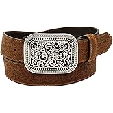 ARIAT Women's Rhinestones Embossed Leather Belt