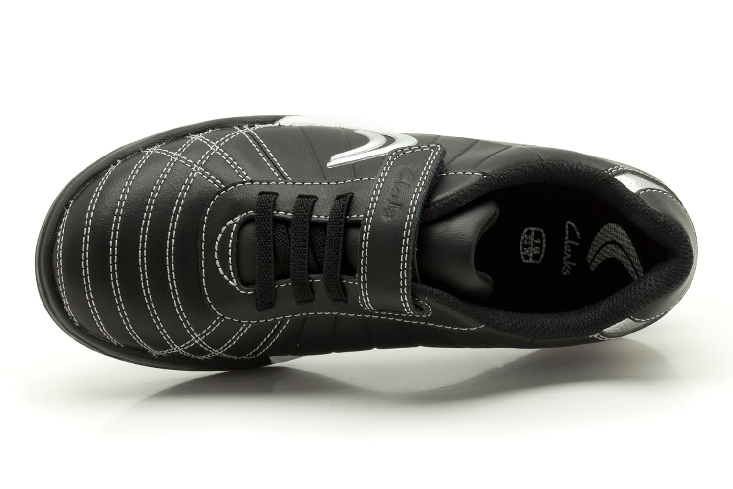 clarks boys trainers