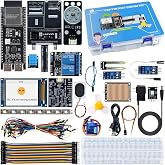 LAFVIN AIoT Starter Kit, ESP32-S3 AI Voice Control Electronics Starter Kit, DHT11 Temperature Humidity Sensor, Servo, Relay for Smart Home &amp; IoT DIY Projects