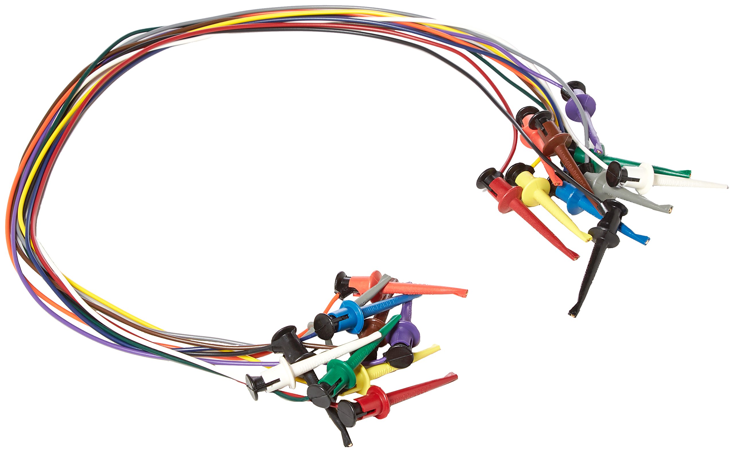 Pomona 5523 Minigrabber Patch Cord Kit (Pack of 10)