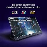 ASUS ROG Strix XG17AHPE 17.3" FHD 240Hz Portable Gaming Monitor USB-C Micro-HDMI view 2