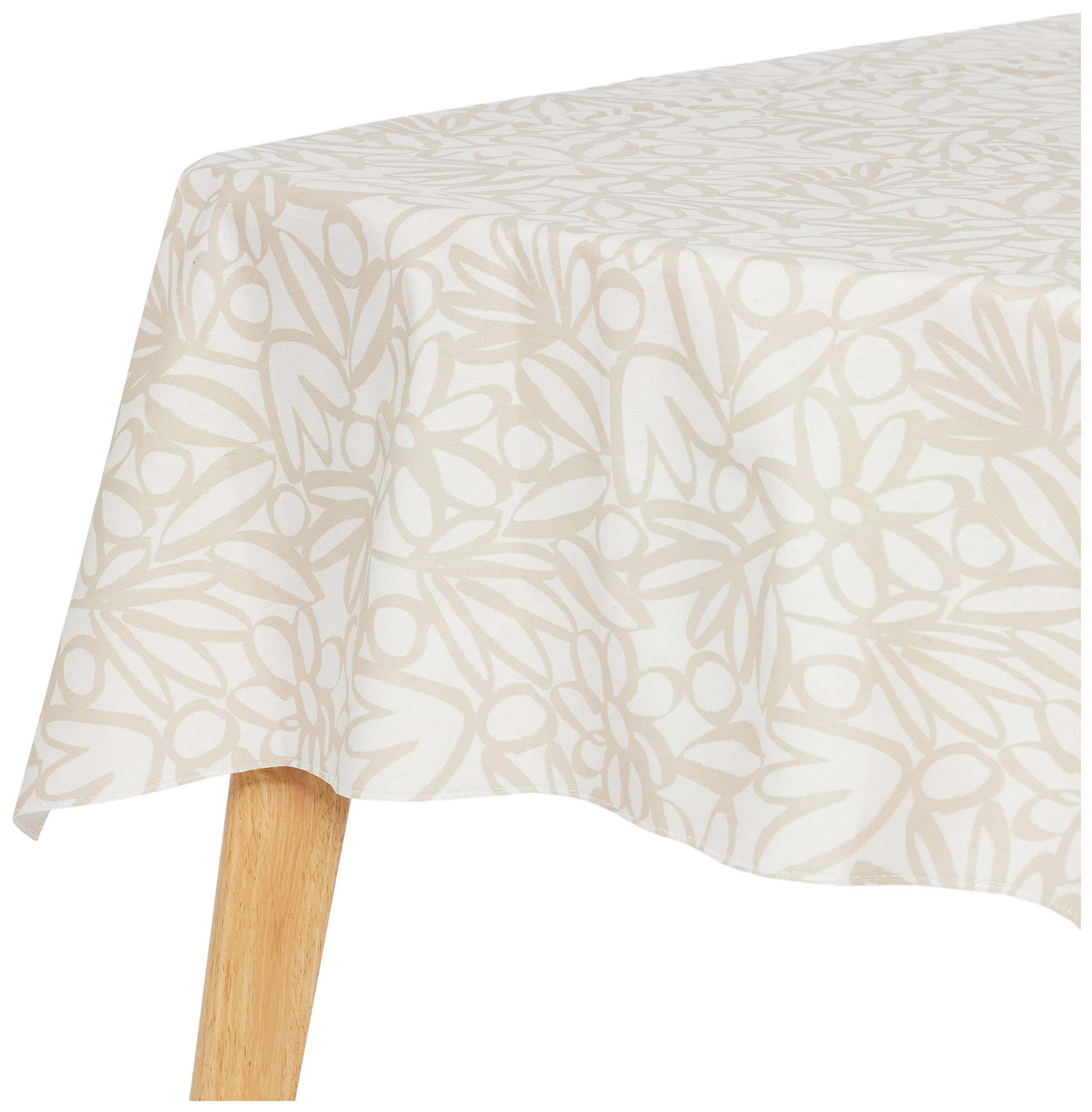 BELUM | Tablecloth 250x140 cm Stain Resistant 100% Cotton resinated Model 0120-240, Tablecloth NO Rubber, Tablecloth Touch Cotton, Waterproof Tablecloth, Stain Resistant Tablecloth Liquid Repellent