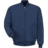 Red Kap Men's Navy Solid Team Jacket