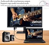 zdyCGTime HDMI to VGA Adapter 4K 1080P Cable USB Audio 1M Gold-Plated view 5
