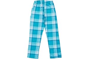 North 15 Girl's Super Cozy Minky Fleece Plaid Lounge Pants (7-14)