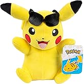 Pokémon 8" Pikachu Plush Vacation Plush - Officially Licensed - Authentic Soft Stuffed Animal Toy Figure - Gift for Kids, Boys, Girls - 2+