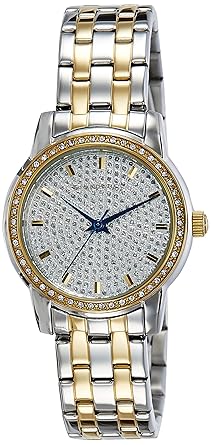 Giordano Analog Silver Dial Womens Watch - 2712-44