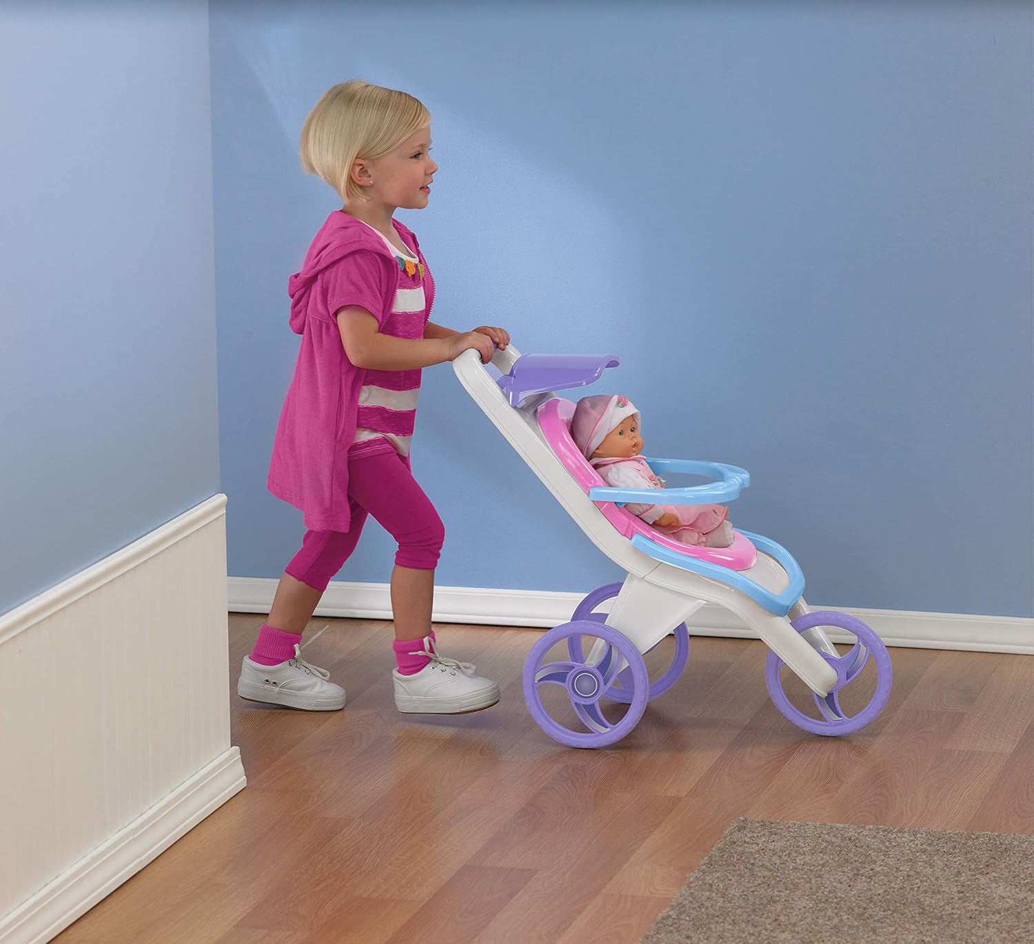 shop with me stroller by american plastic toys