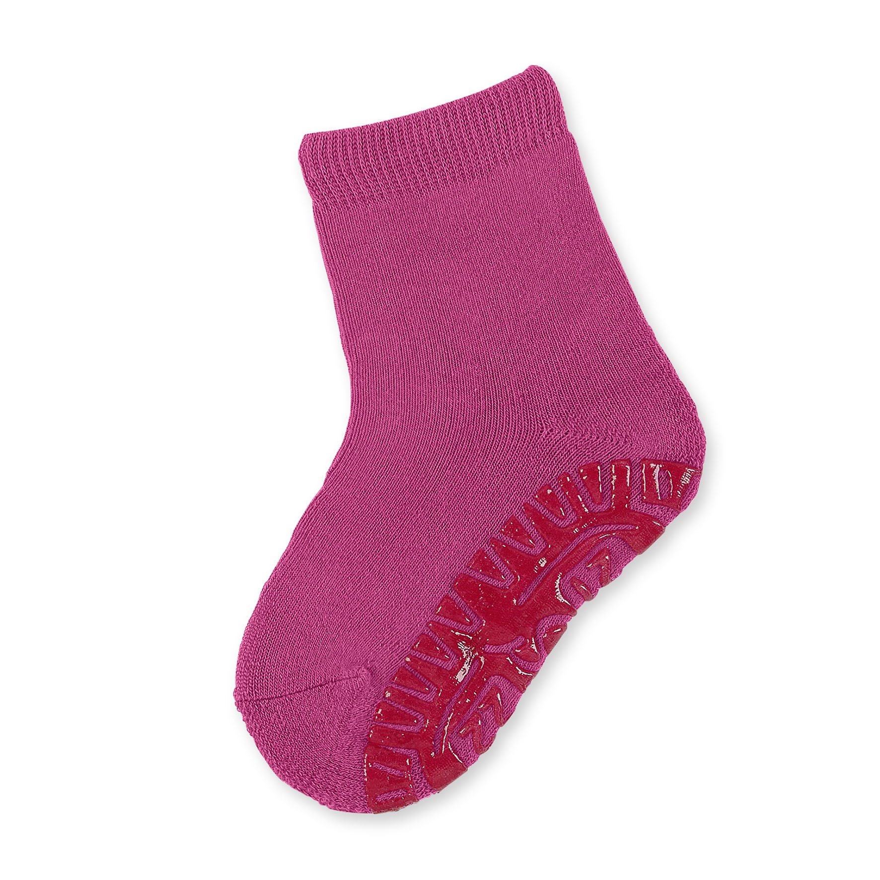 Sterntaler Baby Girls Fli Soft Uni Socks, Pink (Magenta 745), 17/18 (Manufacturer Size: 6-12 Months) Socks, Purple (Magenta 745), 6-9 Months (Manufacturer Size: 18)